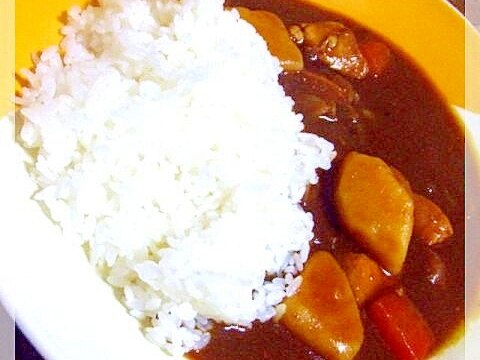 炊飯器使用♡カレーライス